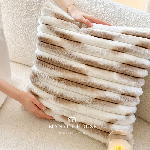 靠垫套不含芯羽丝棉卧室条绒抱枕