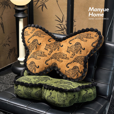 蔓越家高级感蝴蝶抱枕不含芯