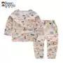 Kidney Beans Dragon Baby underwear Cotton Set Đàn ông và phụ nữ Baby Shutdown Cotton Quần áo mùa thu Mùa xuân và mùa thu của trẻ em Cartoon Home Service - Quần áo lót bộ cotton giấy cho bé