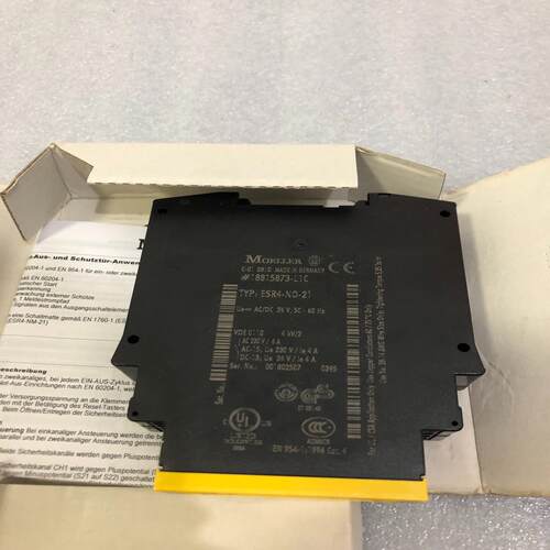 {雅致商行}金钟穆勒MOELLER 安全继电器ESR4-NO-21 24