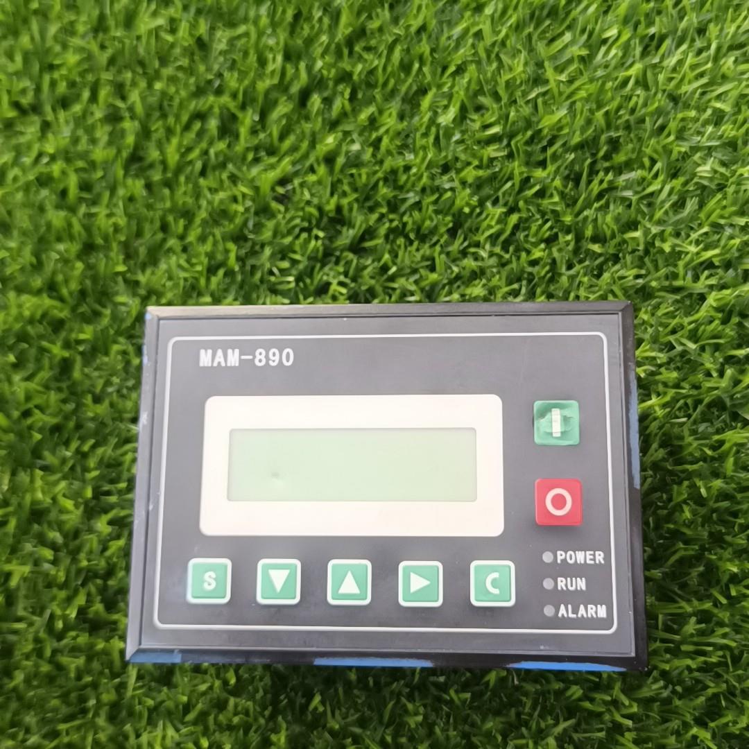 螺杆空压机控制面板mam-890b功能正常实物图标【雅致电子】