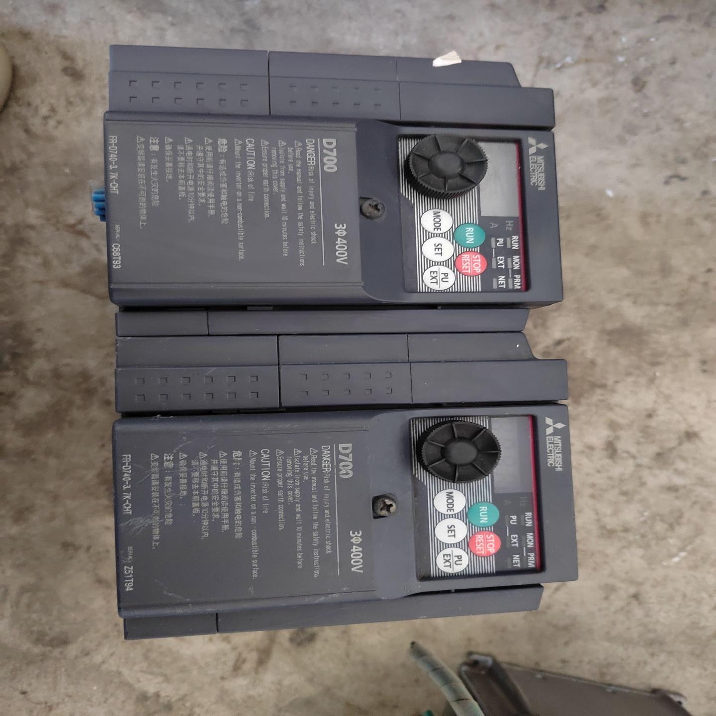 拆机三菱d700变频器fr-d740-37k-cht测试包【雅致电子】