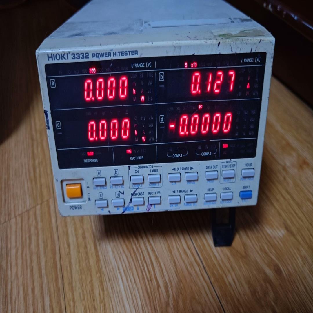{雅致商行}日置HIOKI3332单相功率计 实物拍摄 议价