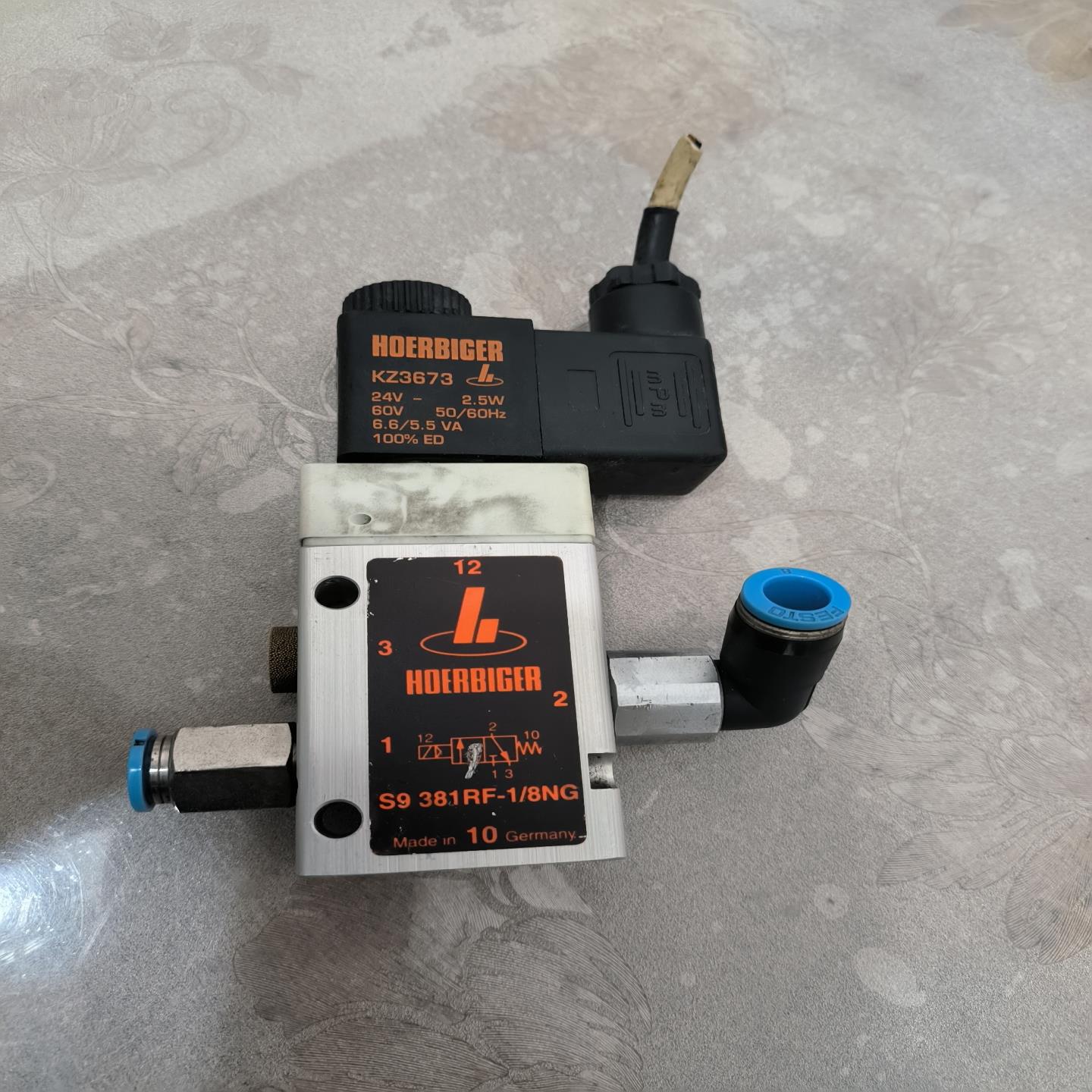 {雅致商行}德国HOERBIR电磁阀KZ3673 S9381RF-1