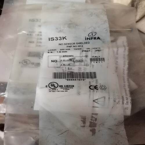 意大利infra接近开关传感器 is33k【雅致电子】