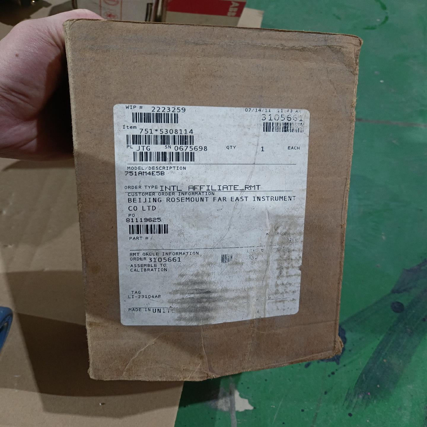 ROSEMOUNT 罗斯蒙特751 751AM4E5B(雅子机械）