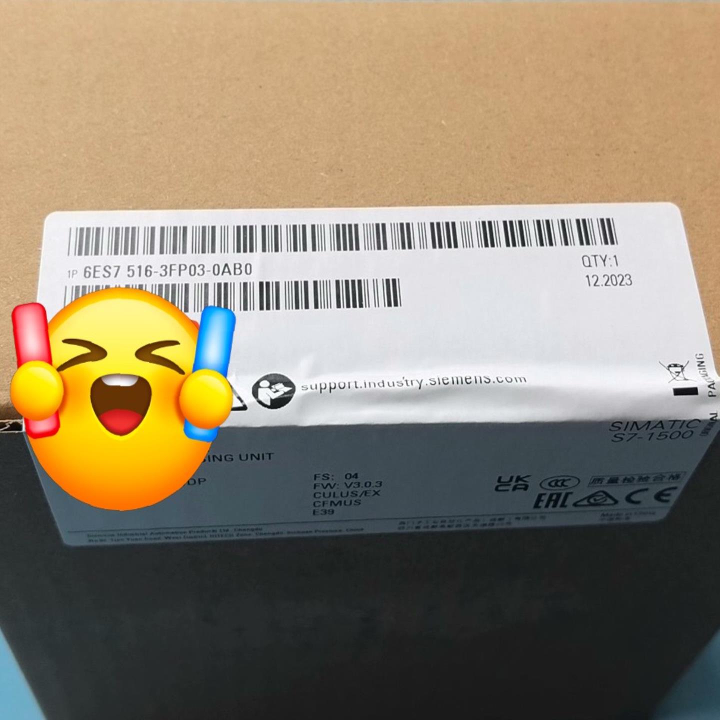 6ES7516-3FP03-0AB0  中央处理器(雅子机械）