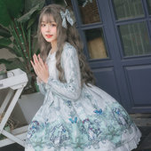 连衣裙OP 四时之约.墙叔自制原创洛丽Lolita洋装 售完展示链接