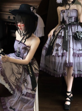 【一团预约余量】深巷鸢尾.紫色系墙叔原创Lolita