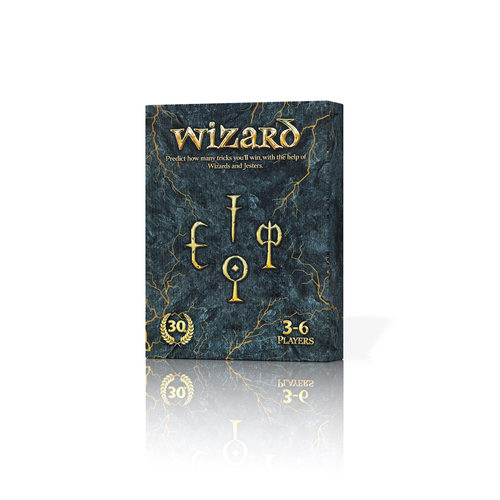Wizard巫师牌桌游卡牌经典吃墩卡牌游戏神机妙算 30周年纪念版