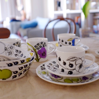 下午茶北欧硕果葡萄餐盘牛奶