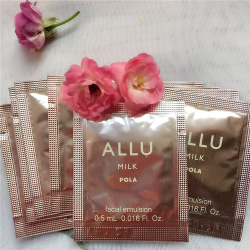 日本POLA宝丽ALLU系列Milk赋颜晨光保湿乳液试用小样0.5 ml*10片