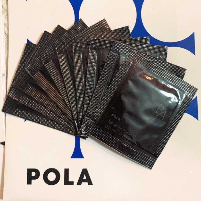 2020 新版6代pola宝丽 黑BA 赋颜晨光乳液 小样 0.8ml*10