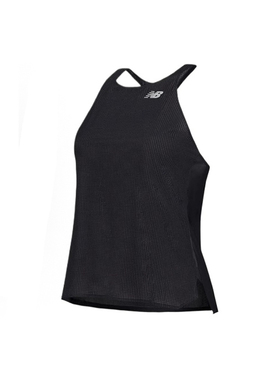 New Balance柔软舒适贴合简约纯色合身女运动背心黄色黑色WT51250