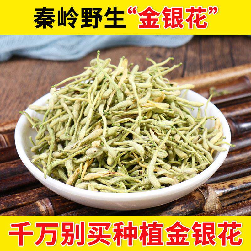 金银花野生非特级正品新货500g包邮菊花牛蒡根决明子泡水洗澡婴儿