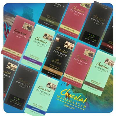 马达加斯加进口 Chocolat madagascar单源无蔗糖黑巧克力 85g