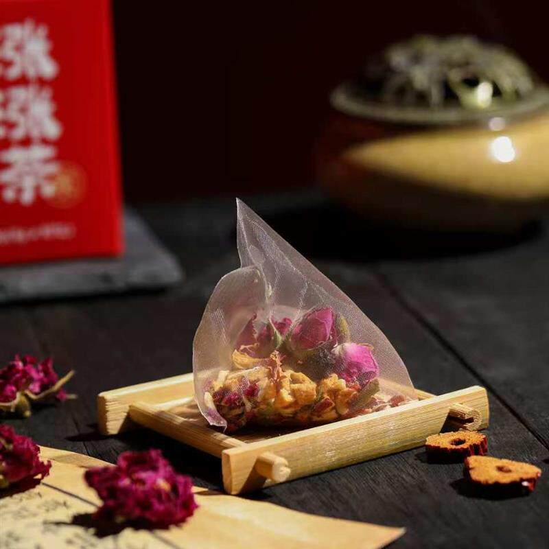 采购产品双玫瑰花茶红枣桂圆枸杞失眠早上C晚上a茶包果茶玫瑰花茶