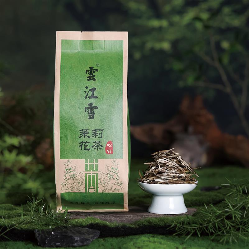 25年新茶春茶茉莉松针云南茉莉花茶花草茶一芽一叶松针150g
