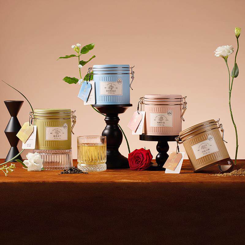 福建福州茉莉玫瑰花茶礼盒铁观音乌龙茶闽南厦门特产伴手礼