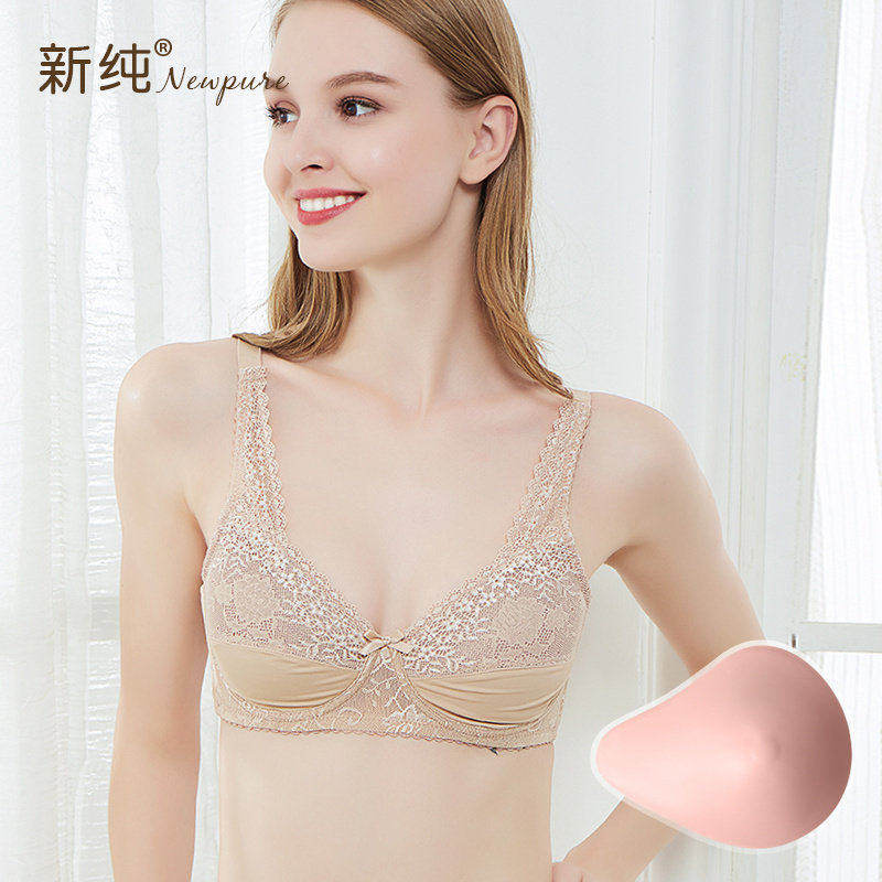轻质硅胶义乳文胸薄款假乳房术后