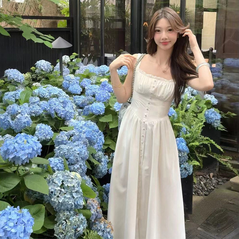 吊带连衣裙子女春季2025新款连衣裙