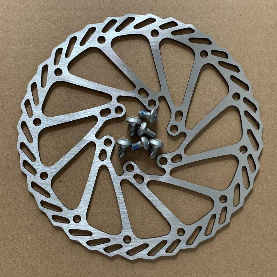 山地自行车旋式碟刹片140mm 160mm卡式碟刹片 180mm制动刹车盘片