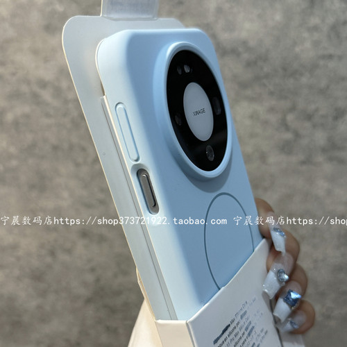 适用mate80液态硅胶mate80pro无极磁吸mate80promax手机壳mate70华为无线充mate60防摔pura80复古pura70pro+