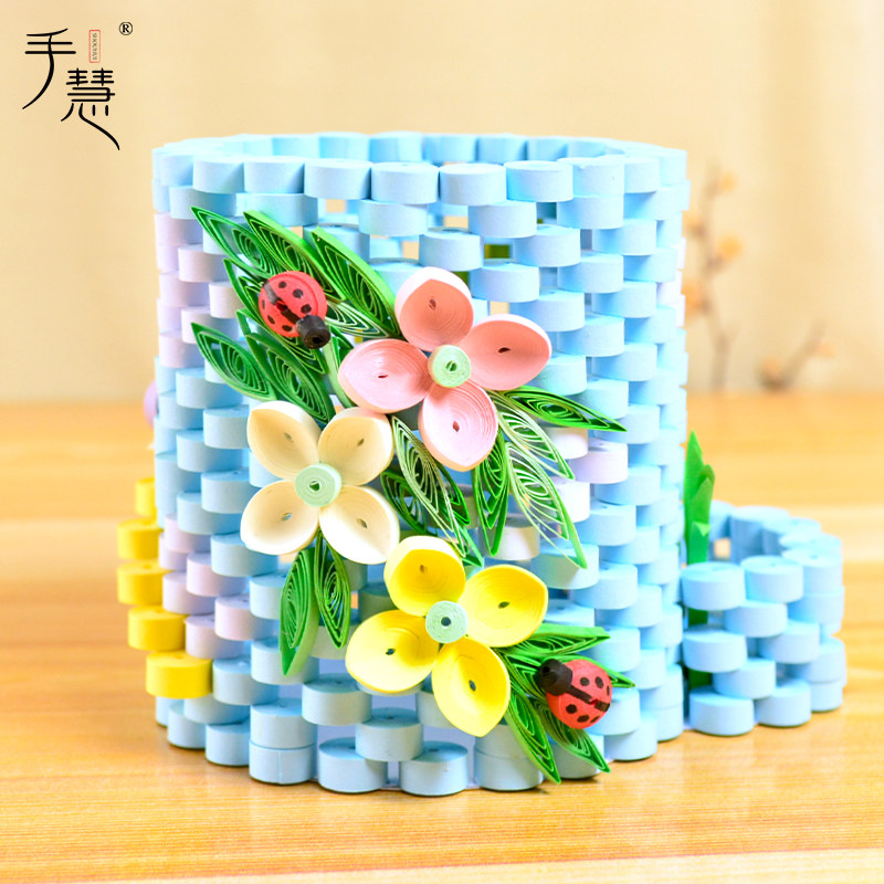 diy立体实用手工套装成品衍纸图片