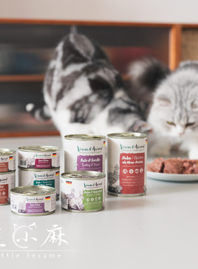 芝小麻 旧德厂 德国VA主食猫罐头7海Venandi Animal无谷猫咪湿粮