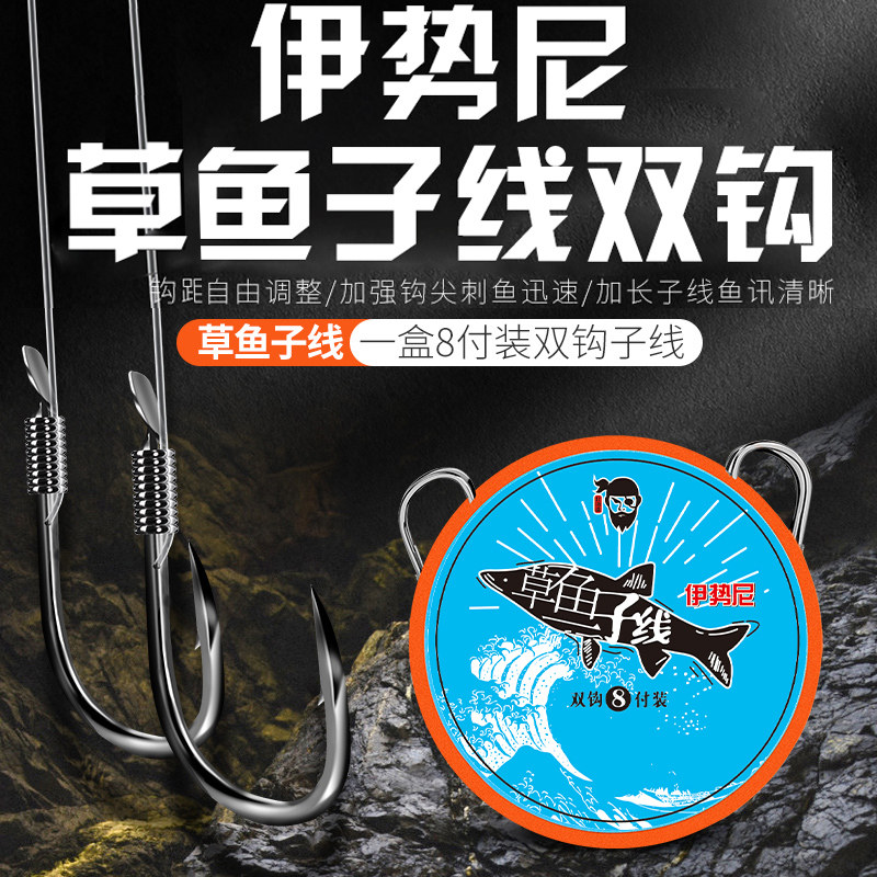 草鱼子线双钩专攻大物图片
