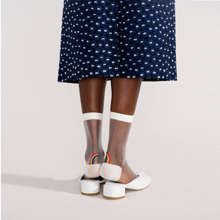 Basel原创日本产个性 from 撞色女士短袜 官方代理美国Hansel TABS