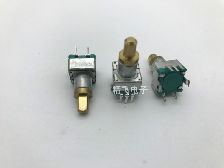 日本ALPS阿尔卑斯EC11左右复位轴长16MM