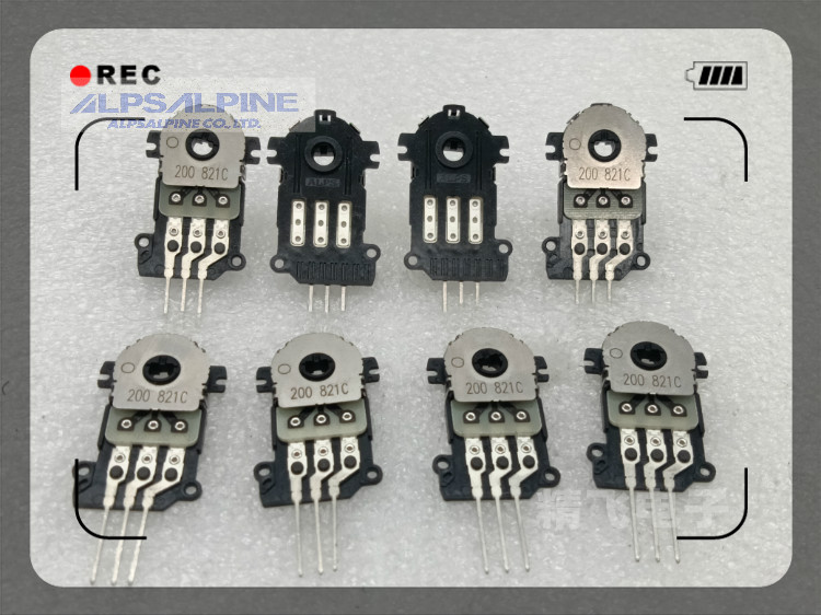日本ALPS汽车空调电阻式位置传感器RD6R1A0008 高寿命 阻值4.7K