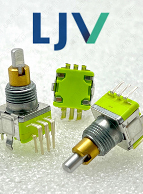 高品质林积为 RE1117VB1内轴不旋转编码带按开关开关RS17轴长17