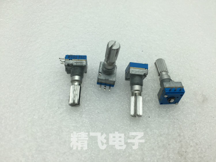 TOCOS日本RK09精密单联电位器B10K轻手感轴长20MM锯齿高寿命