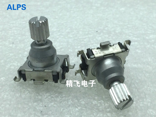ALPS阿尔卑斯EC11J1524413编码器18定位9脉冲15锯齿轴开关按0.5