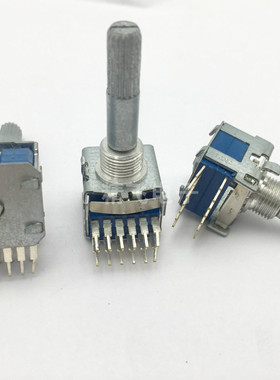 ALPS阿尔卑斯SRBM20型旋转波段开关2层4档柄长30MM锯齿
