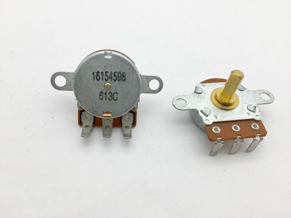 日本ALPS阿尔卑斯24型单联旋转音量电位器10K30定位 轴长13MM