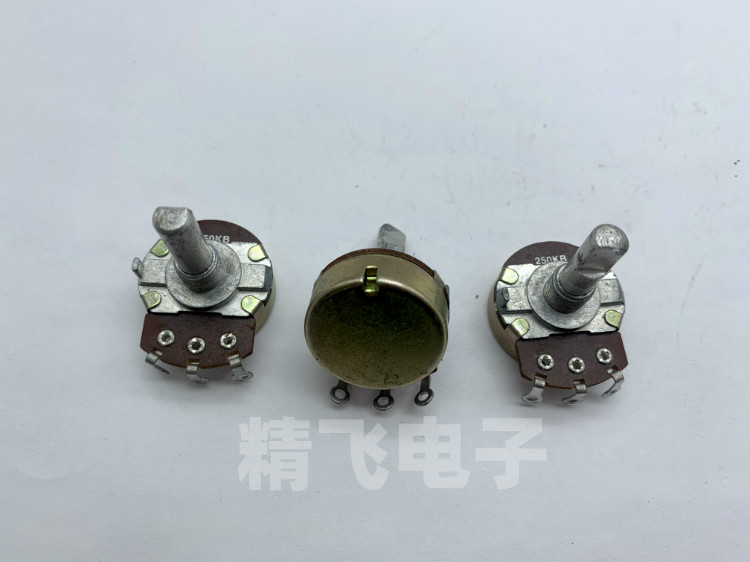 优质RK24单联电位器B250K轴长23MM