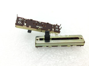 电位器.调光灯 3021G双联 直滑式 4.5公分 调音台推子10轴 B50K