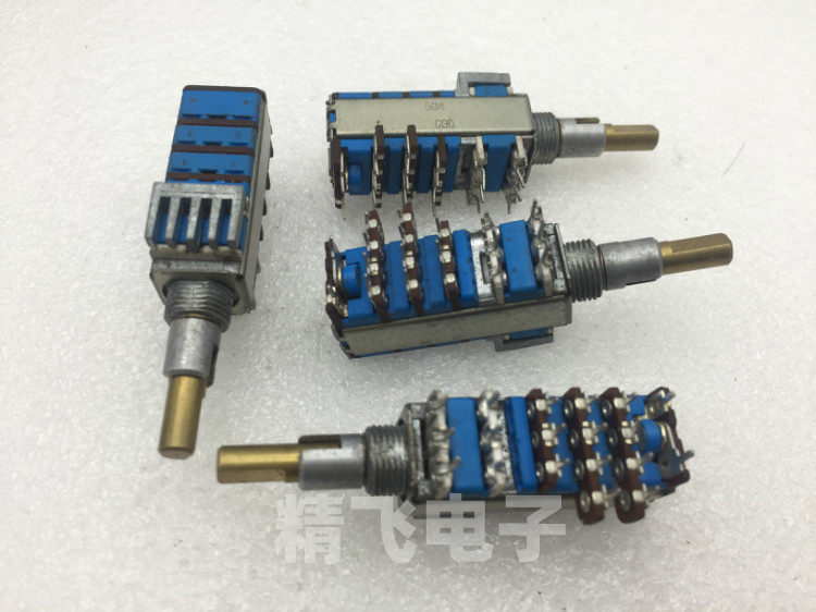 tocos五联带开关双调b100电位器