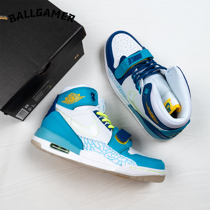 JORDAN LEGACY 312 FLY鸳鸯高帮复古312GS白蓝XTF CI4446-400