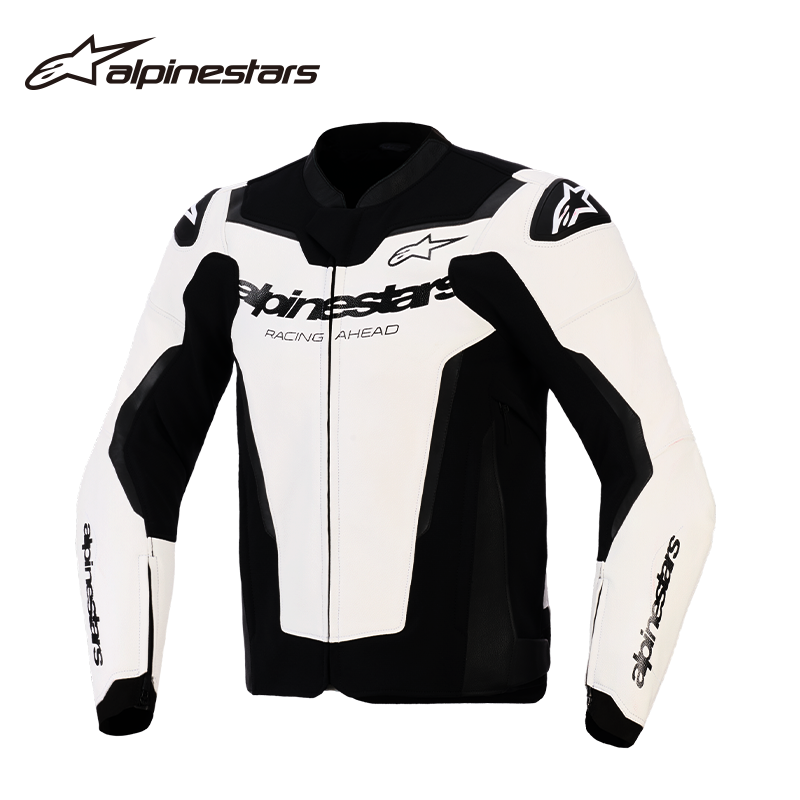 a星秋冬摩托车皮衣GP FORCE V2保暖机车服皮夹克牛皮防摔骑行服男