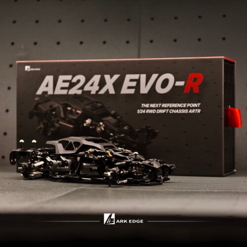 AE24X EVO-R 1/24专业后驱漂移车架 1:24 1:28 AE ARKEDGE