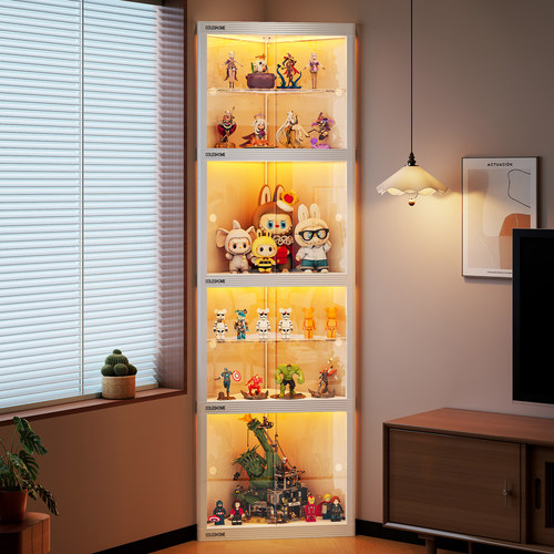 转角手办展示柜！省空间占地小