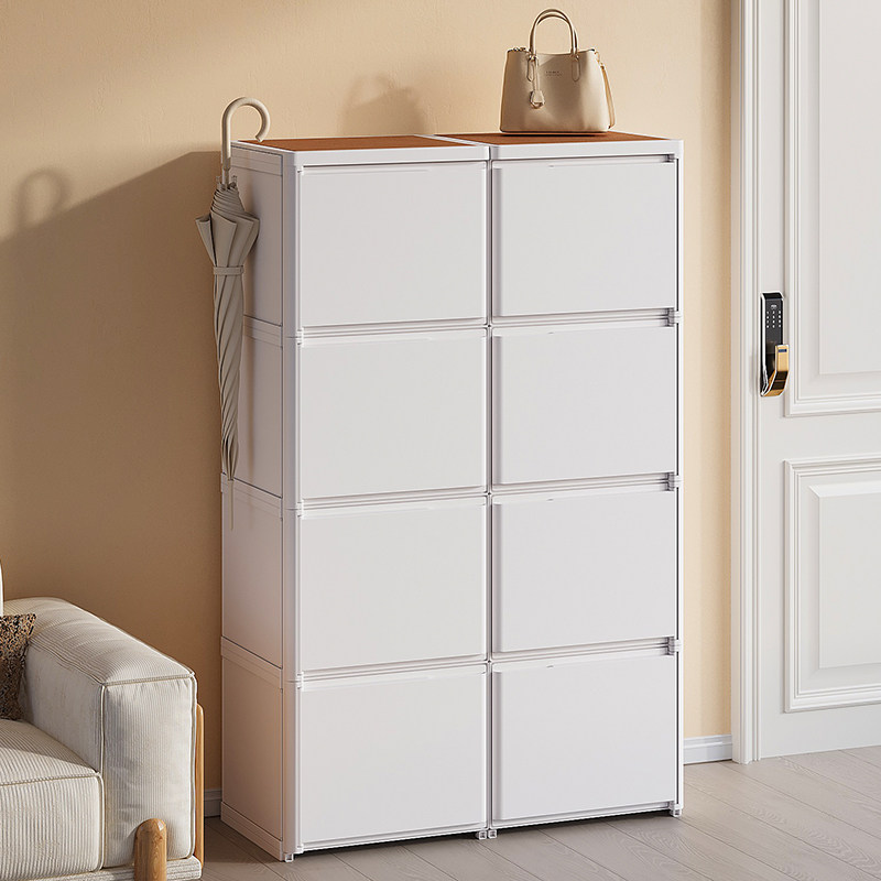 鞋架家用门口多层室内好看新款2024爆款塑料过道入户门小简易鞋柜