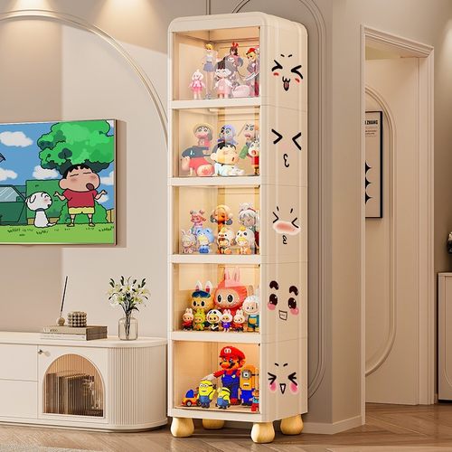 【当天发货】奶油风●手办展示柜