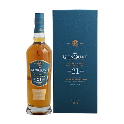行货 格兰冠21年单一麦芽苏格兰威士忌2022版 GLENGRANT 英国进口