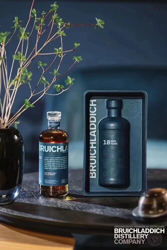 布赫拉迪18年 单一麦芽苏格兰威士忌700ml进口洋酒 Bruichladdich