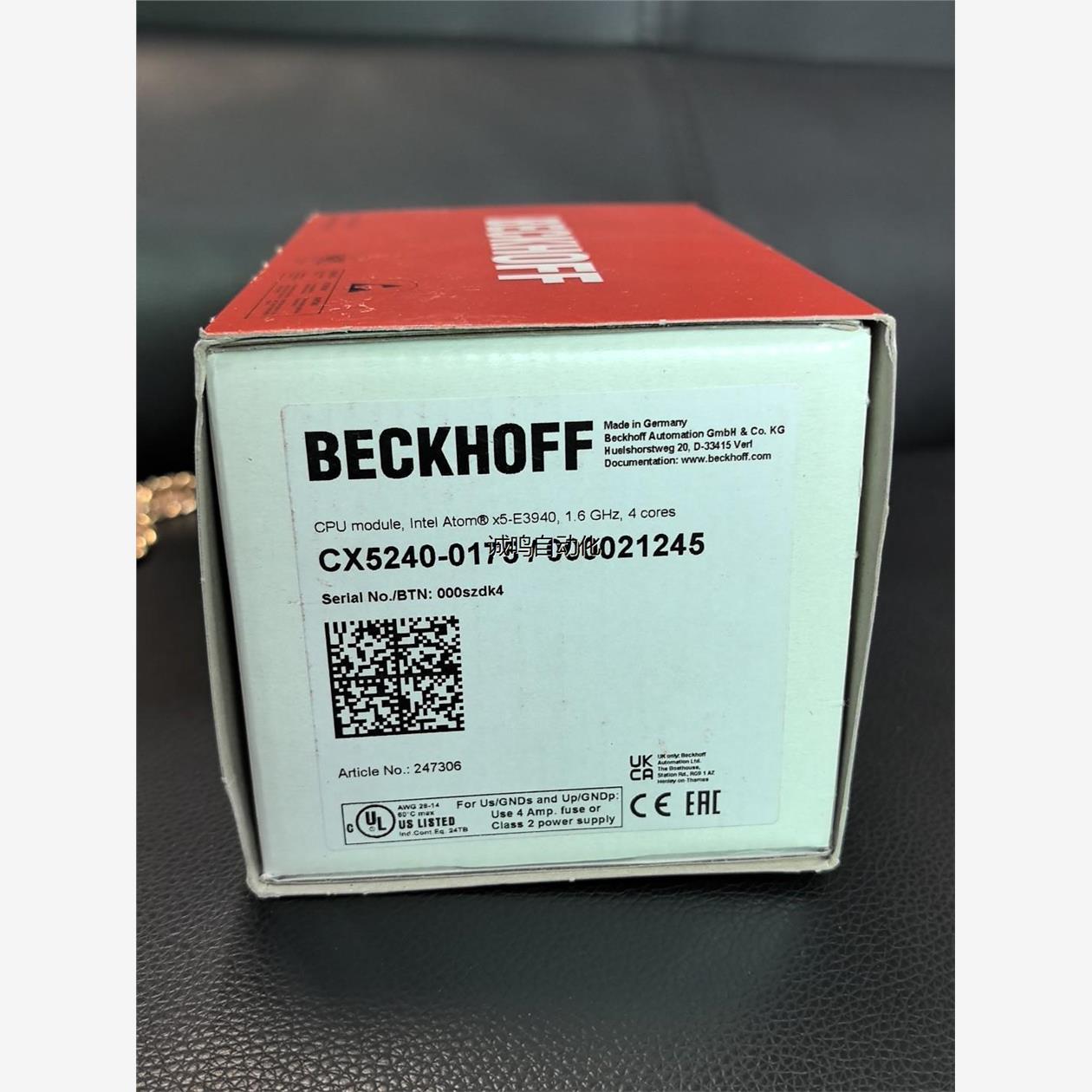倍福Beckhoff的CX5240-01